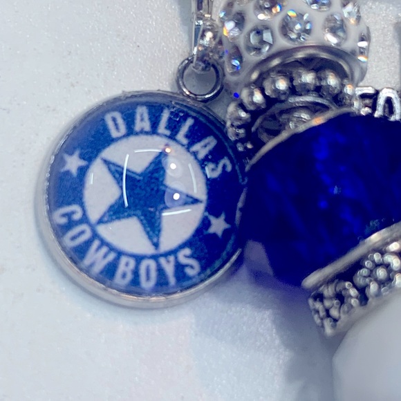 Dallas Cowboys earrings - Picture 1 of 3